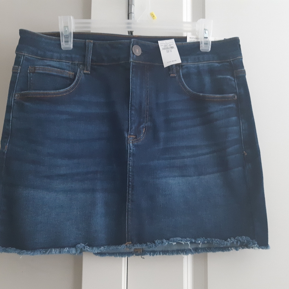 High-Rise Mini Skirt